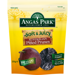 Photo of Angas Park Soft & Juicy Australian Pitted Prunes 250g