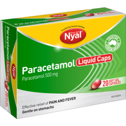 Photo of Nyal Paracetamol Liquid Capsules 20