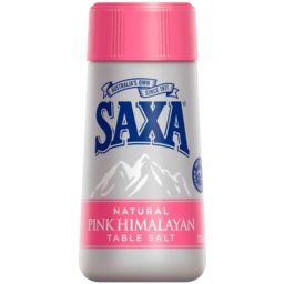 Photo of Saxa® Natural Pink Himalayan Table Salt Shaker Picnic Pack 125g 125g