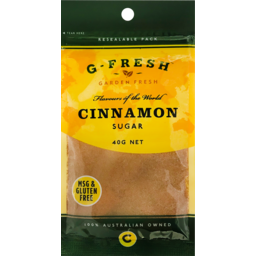 Photo of G Fresh Cinnamon Sugar 40g