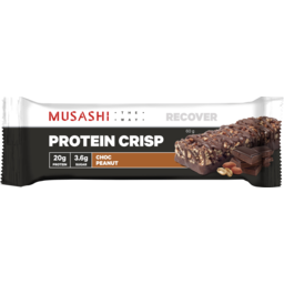 Photo of Musashi Recover Protein Crisp Choc Peanut Bar 60g