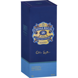 Photo of Chivas Regal Gold Signature Blended Scotch Whisky Aged 18 Years 700ml Gift Box 700ml