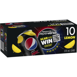 Photo of Pepsi Max No Sugar Lemon 375ml X 10pack 10