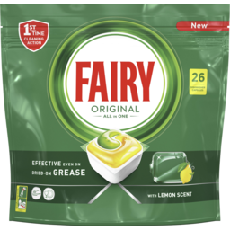 Photo of Fairy Original All In One Automatic Dishwasher Tablets 26 Pack 