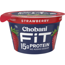 Photo of Chobani Fit Strawberry Greek Yogurt 170g