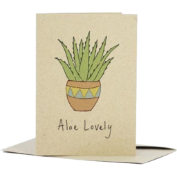 Photo of Cards - 'Aloe Lovely'