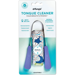 Photo of DR TUNGS:DT Tongue Cleaner Stainless Steel