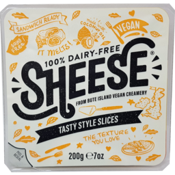 Photo of Sheese Tasty Style Slices Vegan 200g