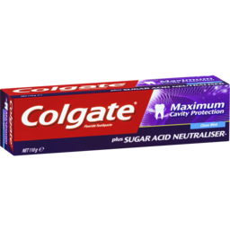 Photo of Colgate Maximum Cavity Protection Toothpaste Clean Mint 110gm