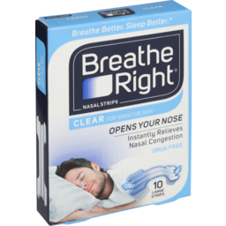 Photo of Breathe Right Nasal Strips Original 10 Large Strips 