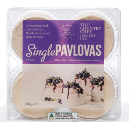 Photo of Country Chef Pavlova Single Serve 140gm 4pk
