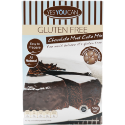 Photo of Yes You Can Gluten Free Chocolate Mud Cake Mix Includes Chocolate Buttons 600g
