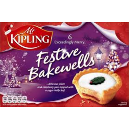 Photo of Mr Kiplng Festive Bakewells 6 Pack