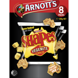 Photo of Arnotts Shapes Vegemite & Cheese Multipack 8 Pack