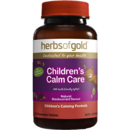 Photo of HERBS OF GOLD Childrens Calm Care 60 Tabs