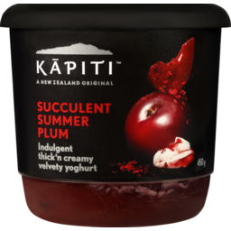 Photo of Kapiti Succulent Summer Plum Yoghurt