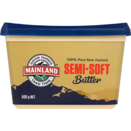 Photo of Mainland Butter Semi Soft Salted 500g