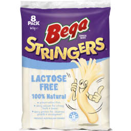 Photo of Bega Cheese Lactose Free Stringers 12pk 160g