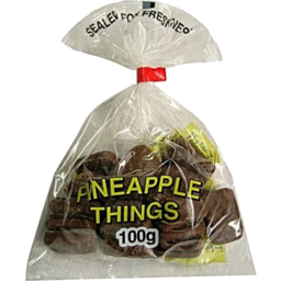 Photo of Lolly Bag Pineapple Things 100g