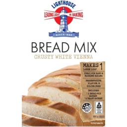 Photo of Anchor Lighthouse Crusty White Vienna Bread Mix 550g