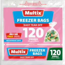 Photo of Multix Freezer Bags Small 120pk