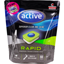 Photo of Active Tablets Rapid Lime & Baking Soda 60 Pack