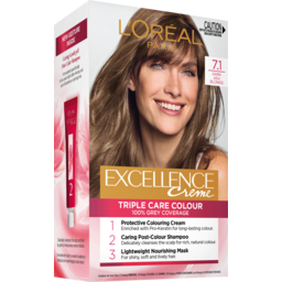 Photo of Loreal Excellence Creme Colour Dark Ash Blonde Single Pack