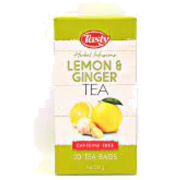 Photo of Tasty Tea Bags Lemon/Ginger 20s
