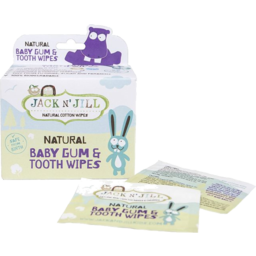 Photo of JACK N JILL Natural Baby Gum & Tooth Wipes X25