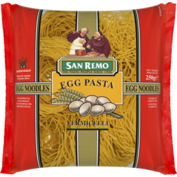 Photo of San Remo Pasta Egg Pasta Egg Noodles Vermicelli 250g