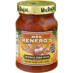 Photo of Mrs. Renfro's Gourmet Salsas Chipotle Corn Salsa Medium 