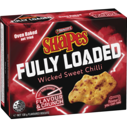 Photo of Arnotts Shapes Fully Loaded Sweet Chilli Biscuits