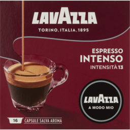 Photo of Lavazza Espresso Intenso 13 Coffee Capsules 16 Pack 120g