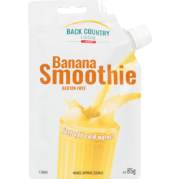 Photo of Back Country Cuisine Smoothie Banana Gluten Free One Serve 85g
