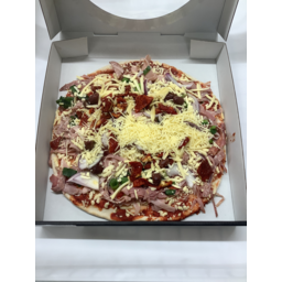 Photo of Gourmet Mediterranean Pizza