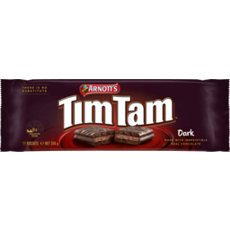 Photo of Arnotts Tim Tam Dark Chocolate Biscuits 200g