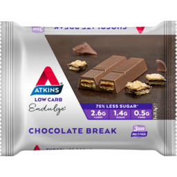 Photo of Atkins Endulge Chocolate Break Bar 3 Pk 