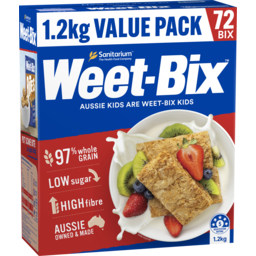 Photo of Sanitarium Weet-Bix Breakfast Cereal Value Pack 72 Pack 1.2kg