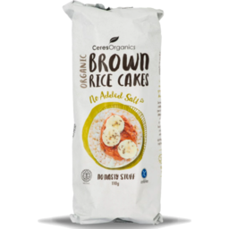 Photo of Ceres Organics Rice Cakes - Brown Rice (No Added Salt)