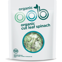Photo of Oob Organic Frozen Spinach 400g