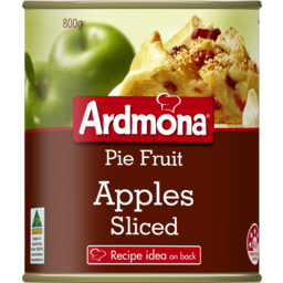 Photo of Ardmona Sliced Apples Pie Fruit 800g