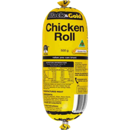 Photo of Black & Gold Chicken Roll 500gm