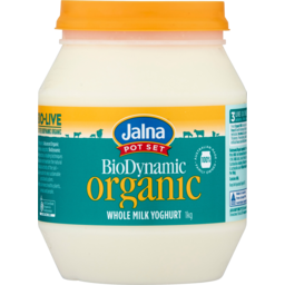 Photo of Jalna Pot Set Bio Dynamic Organic Whole Milk Yoghurt