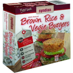 Photo of Syndian Burgers Brown Rice & Veg