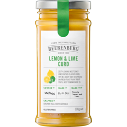 Photo of Beerenberg Lemon & Lime Curd 300g