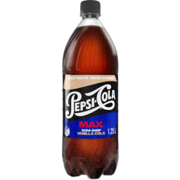 Photo of Pepsi Max Vanilla 1.25Ltr