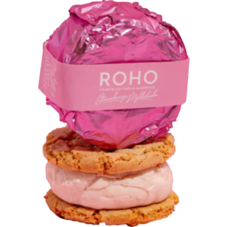 Photo of Roho Strawberry Mylkshake Ice Cream Sandwich 175g