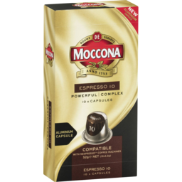 Photo of Moccona Capsule Espresso 10pk