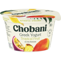 Photo of Chobani Greek Yogurt Tropical 160g 160g