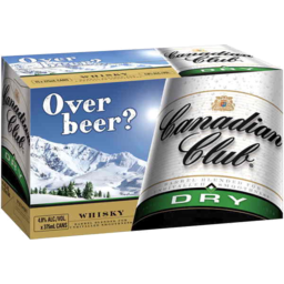 Photo of Canadian Club & Dry 500ml 12 Pack
